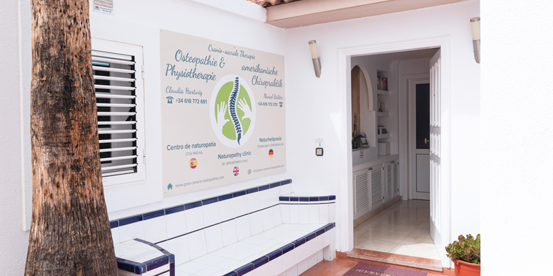 Foto of the entrance of Gran Canaria Osteopathy